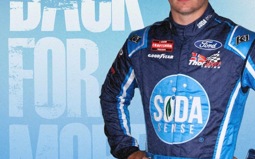 Luke Fenhaus Returns to ThorSport Racing in the No. 66 Soda Sense Ford F-150