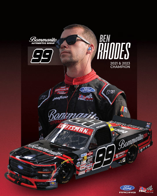 BOMMARITO AUTOMOTIVE GROUP RETURNS TO THORSPORT RACING TO PARTNER WITH BEN RHODES FOR THE 2026 SEASON